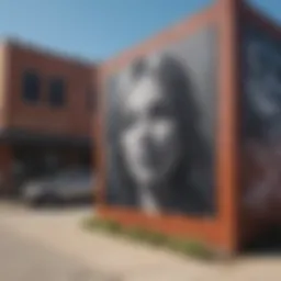 Vibrant street art in Deep Ellum showcasing Dallas's artistic culture