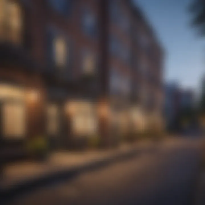 Vibrant community atmosphere surrounding Dupont Place Apartments