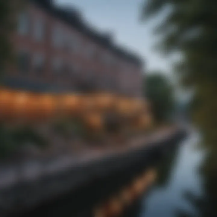 Picturesque waterfront views of the Potomac River in Georgetown