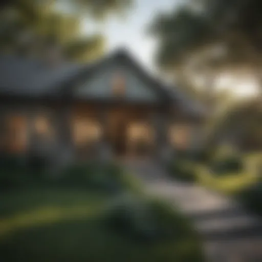 Charming exterior of a home in a Dallas neighborhood