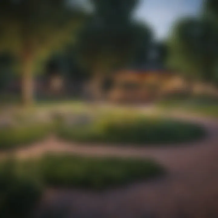 A peaceful park in a Denver rental community