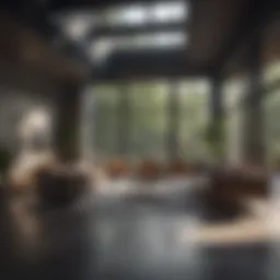 Modern shared living space in Atlanta