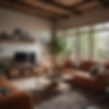 Cozy Living Space Showcasing Rental Interiors Cozy living space showcasing rental interiors