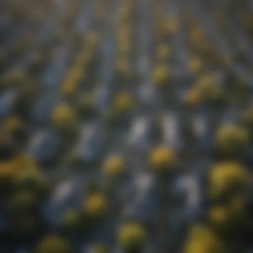 Aerial view of Portland showcasing diverse housing styles