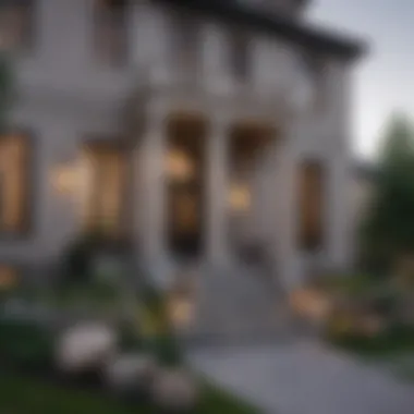 Elegant Exterior of a Luxury Mansion in Denver Elegant exterior of a luxury mansion in Denver