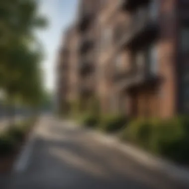 Urban Surroundings of McKinley Hyde Park Apartments Urban surroundings reflecting accessibility and convenience