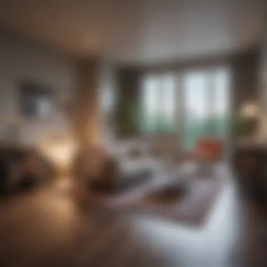 Modern Off-Campus Apartment Cozy off-campus apartment showcasing modern amenities