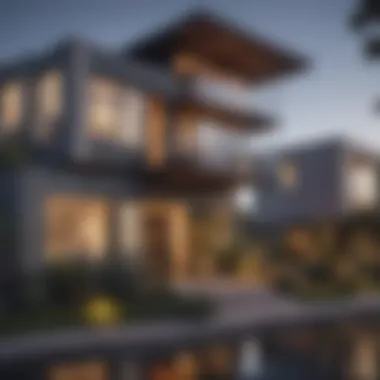 Modern Residential Architecture in San Diego Modern residential buildings showcasing San Diego architecture