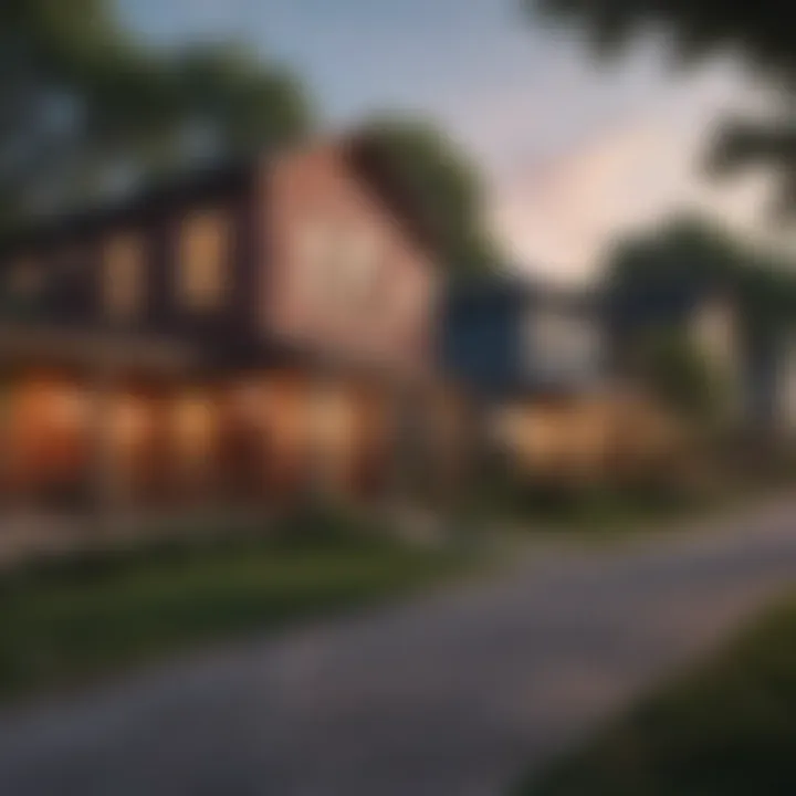 Vibrant Austin neighborhood showcasing local amenities