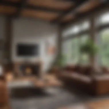 Diverse Living Spaces in Portland An inviting living space representing various rental types available in Portland
