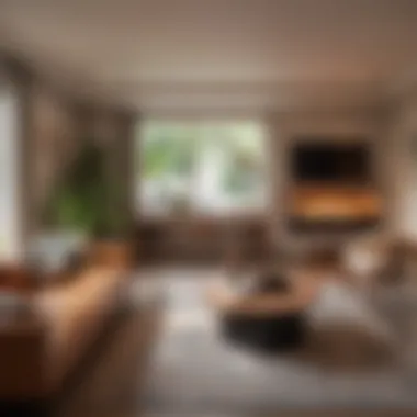 Cozy Communal Living Space Cozy communal living space highlighting modern amenities