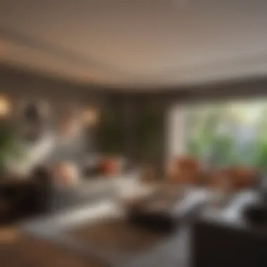 Inviting Shared Space Cozy and modern shared living area