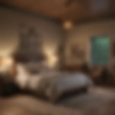 Cozy shared bedroom in Atlanta's communal living setup