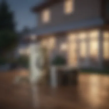 Visual representation of cash transactions in real estate