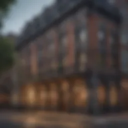 Charming street view showcasing historic architecture