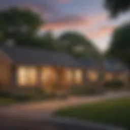 Vibrant street scene showcasing the uniqueness of an Austin neighborhood