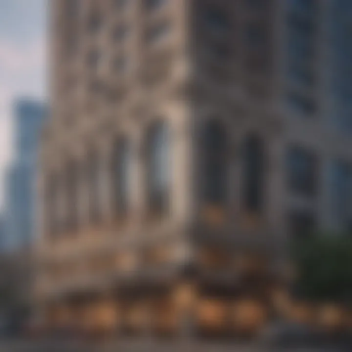 The historic architecture of downtown Los Angeles, blending modernity with tradition