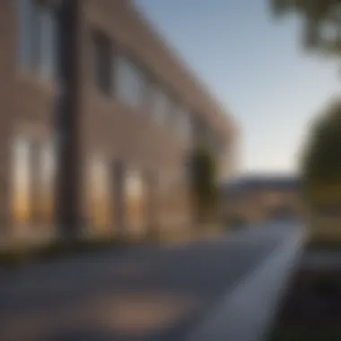 Modern School Building Modern school building in a Philadelphia suburb