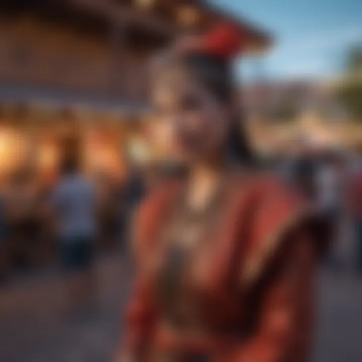 Cultural Festivity in Tucson A lively community event in Tucson reflecting local traditions