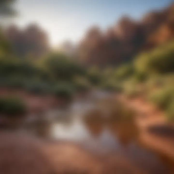 Sedona's Majestic Landscapes A panoramic view of Sedona's stunning natural beauty and red rocks