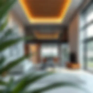 A modern rental property showcasing contemporary design