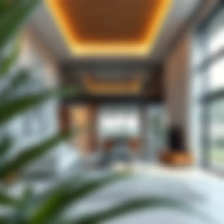 A modern rental property showcasing contemporary design