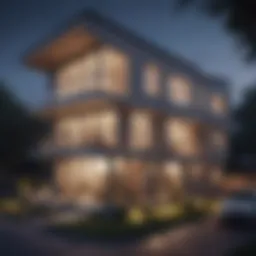 Architectural Blueprint of Duplex House