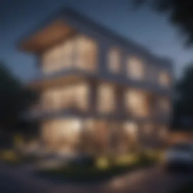 Architectural Blueprint of a Duplex House Architectural Blueprint of Duplex House