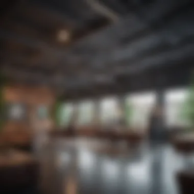 Thriving in a Diverse Community Diverse group of young professionals in a coworking space
