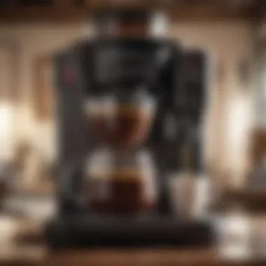 Delicious Result of Proper Maintenance Freshly brewed coffee from clean drip coffee maker