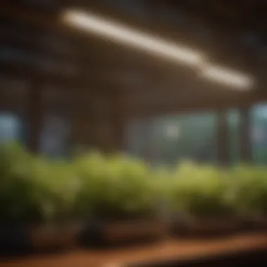 Types of Grow Lights for Indoor Herbs Different types of grow lights used for indoor gardening