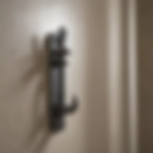 Selection of heavy-duty wall anchors for secure mounting