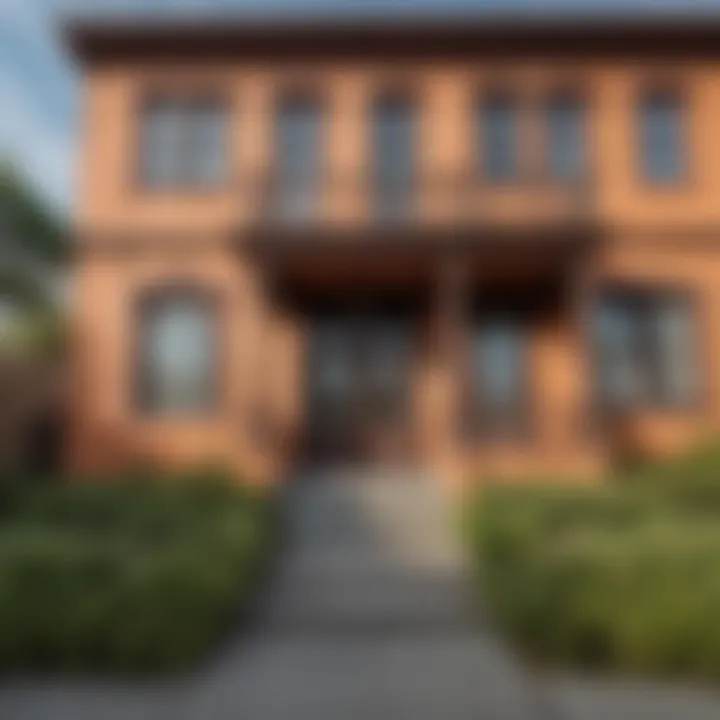 Historic Building Facade in South Park San Diego