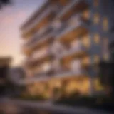 Architectural design of Hollywood Sunset Apartments