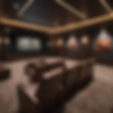 Ultimate Entertainment Hub: Playa Vista Villa Theater Room State-of-the-Art Home Theater in Playa Vista Villa