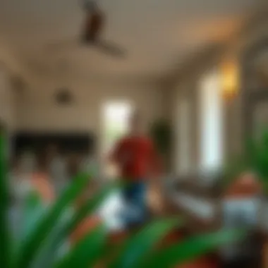 Exploring Your New Home A first-time renter exploring their new home