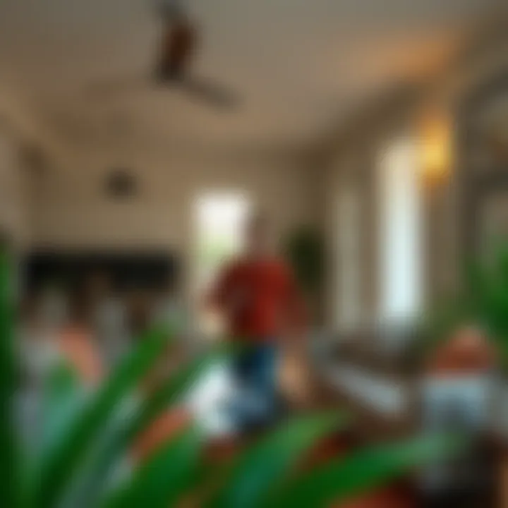 Exploring Your New Home A first-time renter exploring their new home