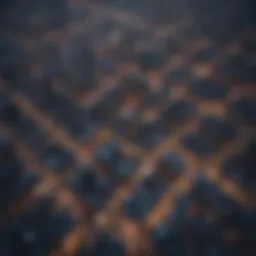 Aerial view of a bustling urban skyline