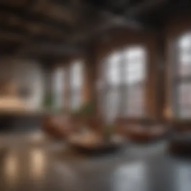 Industrial Elegance Loft Interior