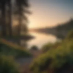 Stunning view of Lake Washington from Rainier Beach