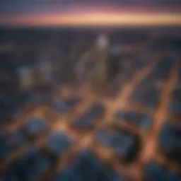 Aerial view of vibrant downtown Austin showcasing skyscrapers and parks