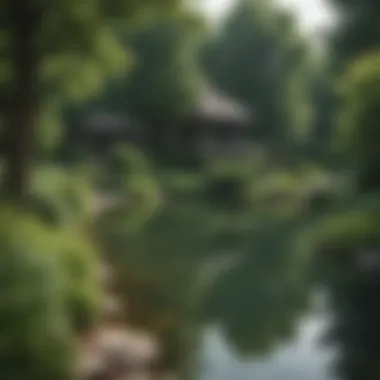 Serene Oasis: Lush Greenery and Tranquil Lakes of Naperville Lush Greenery and Tranquil Lakes in Naperville