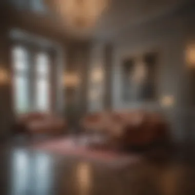 Opulent Interiors of Lafayette Square Apartments Luxurious Interior Design of Lafayette Square Apartments