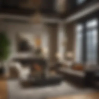 Elegance in Every Detail Luxurious Living Room at The Max Apartment in NYC