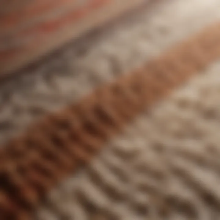 Luxurious Wool Rug Texture