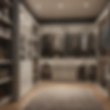 Modern Closet Makeover for Enhanced Functionality Transformative closet makeover with modern aesthetics