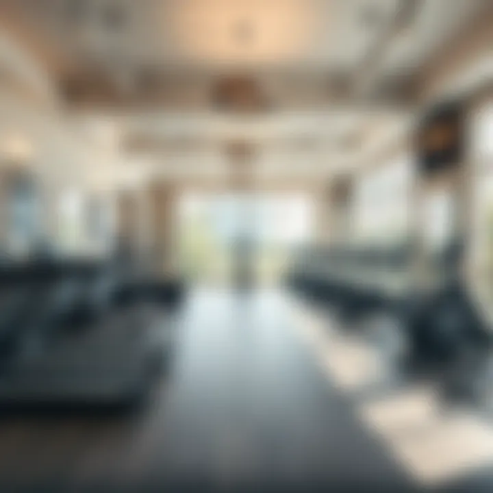 Premium Fitness Amenities at Meridian Wakefield Fitness center equipped with state-of-the-art machines at Meridian Wakefield