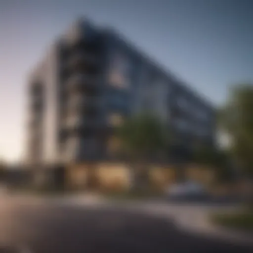 Modern Architecture of East Village at Avondale Meadows Apartments