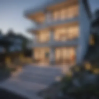 Panoramic Bay Area Townhouse Modern townhouse with panoramic views of the Bay Area