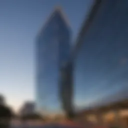 Exterior view of Museum Tower Dallas showcasing its sleek modern design.